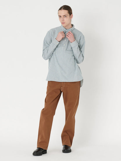 LEVI'S® VINTAGE CLOTHING ポップオーバー サンセットシャツ CLASSIC ブルー ECRU