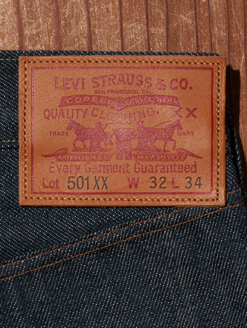 LEVI'S® VINTAGE CLOTHING 1922 501® ORIGINAL ジーンズ ダークインディゴ リジッド 