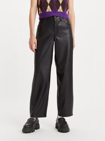 FX LEATHER BAGGY DAD