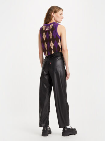 FX LEATHER BAGGY DAD