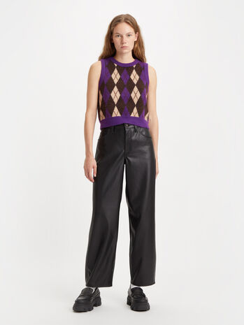 FX LEATHER BAGGY DAD