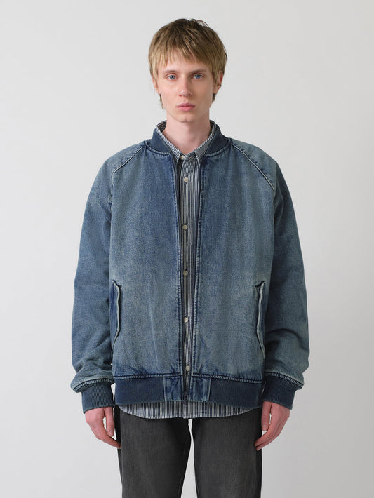 フライトジャケット ミディアムインディゴ