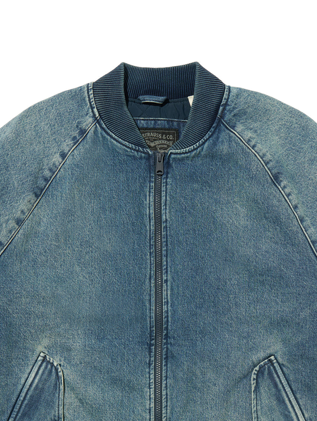 フライトジャケット ミディアムインディゴ