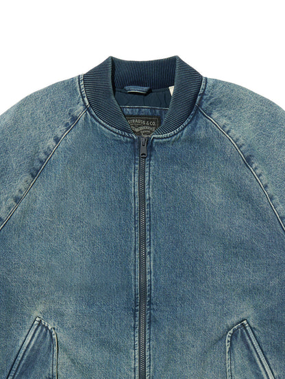 フライトジャケット ミディアムインディゴ