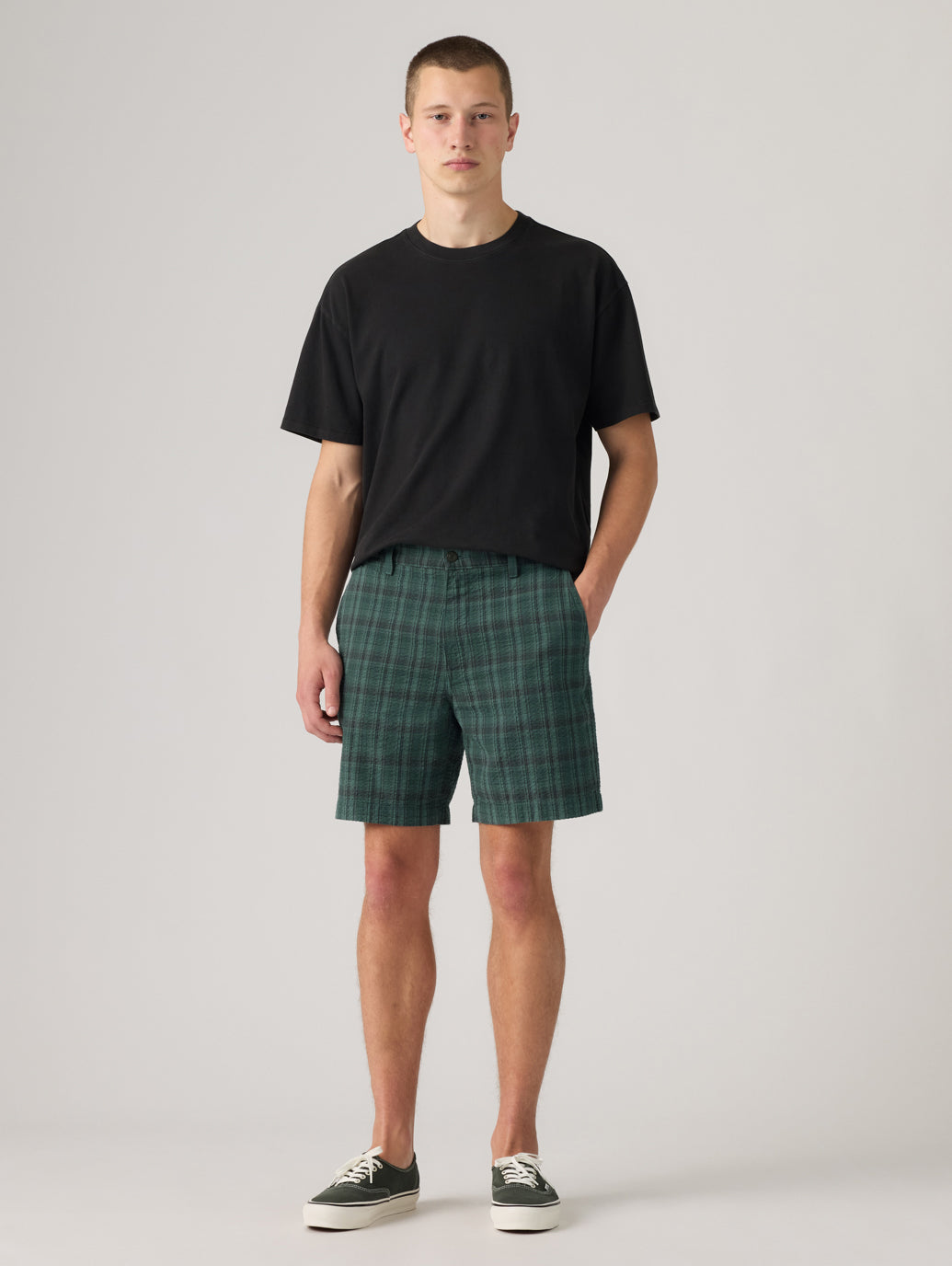 XX AUTH RLX SHORTS II Wyatt Plaid VINTAGE TEAL Pla