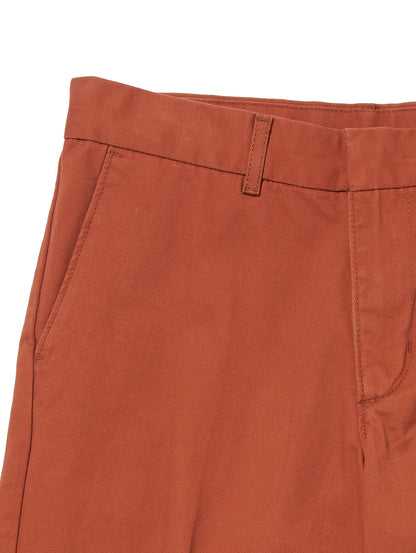 バギートラウザー オレンジ BAKED CLAY TWILL