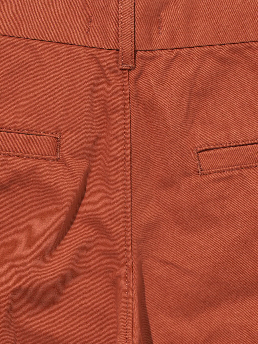 バギートラウザー オレンジ BAKED CLAY TWILL