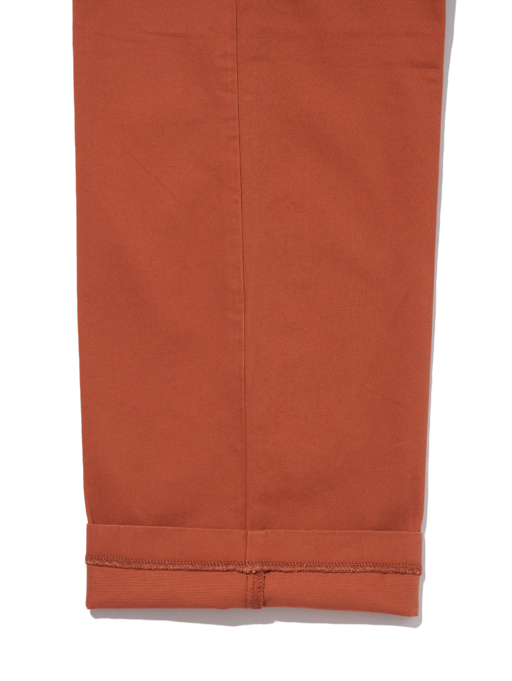 バギートラウザー オレンジ BAKED CLAY TWILL