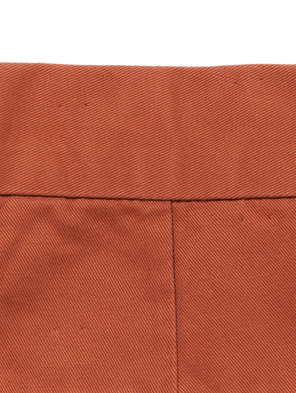 バギートラウザー オレンジ BAKED CLAY TWILL
