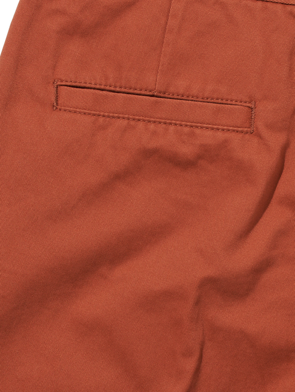 バギートラウザー オレンジ BAKED CLAY TWILL