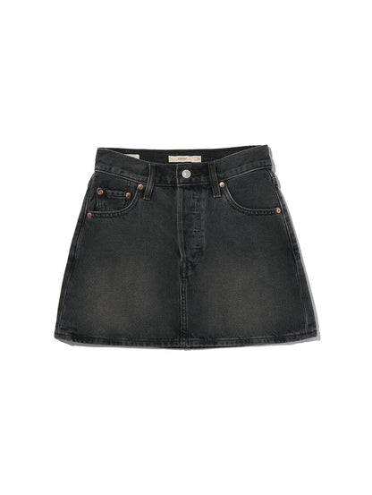 ICON デニム スカート ブラック