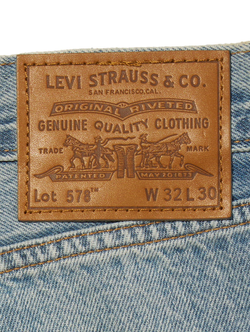 578™ バギージーンズ ミディアムインディゴ