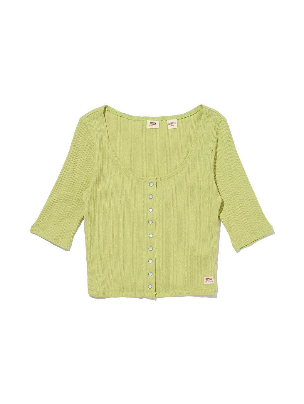 DRY GOODS カーディガントップス グリーン WEEPING WILLOW