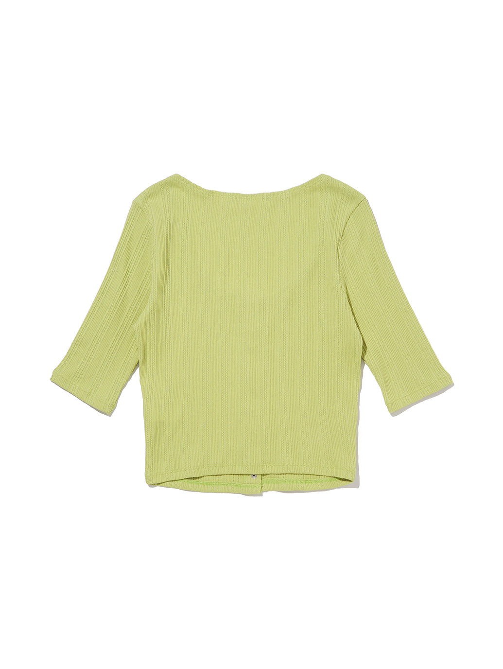 DRY GOODS カーディガントップス グリーン WEEPING WILLOW