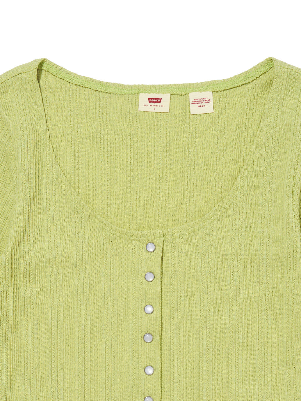 DRY GOODS カーディガントップス グリーン WEEPING WILLOW