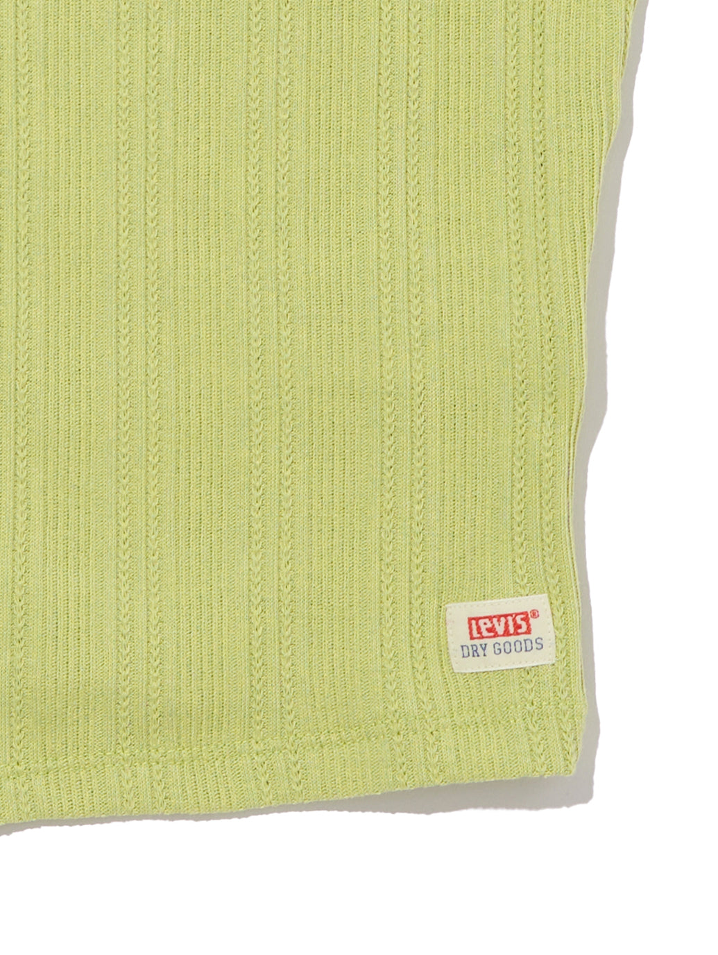 DRY GOODS カーディガントップス グリーン WEEPING WILLOW