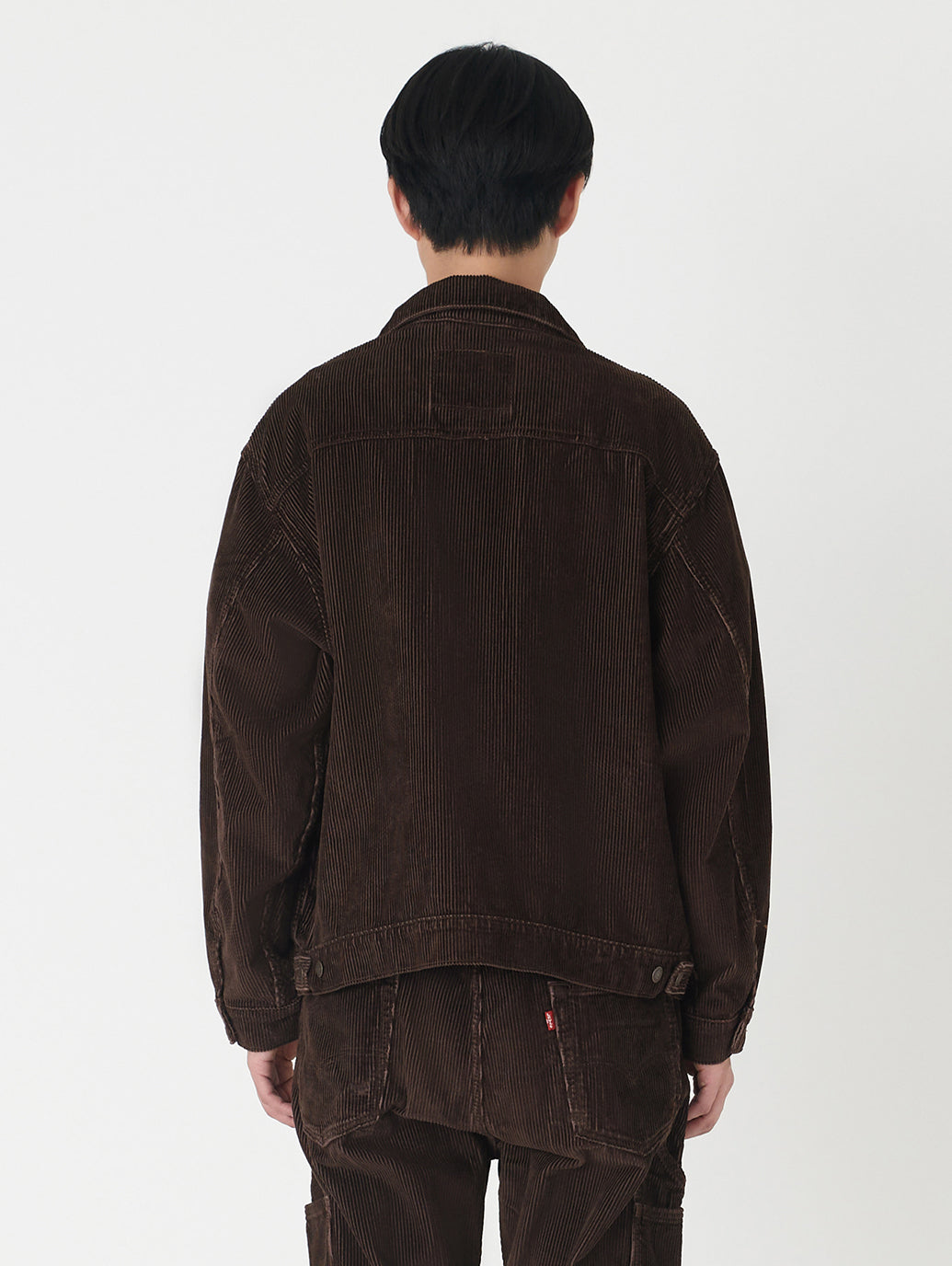 WORKWEAR SUNRISE トラッカージャケット ブラウン BLACK COFFEE