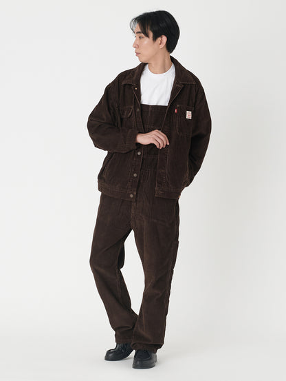 WORKWEAR SUNRISE トラッカージャケット ブラウン BLACK COFFEE