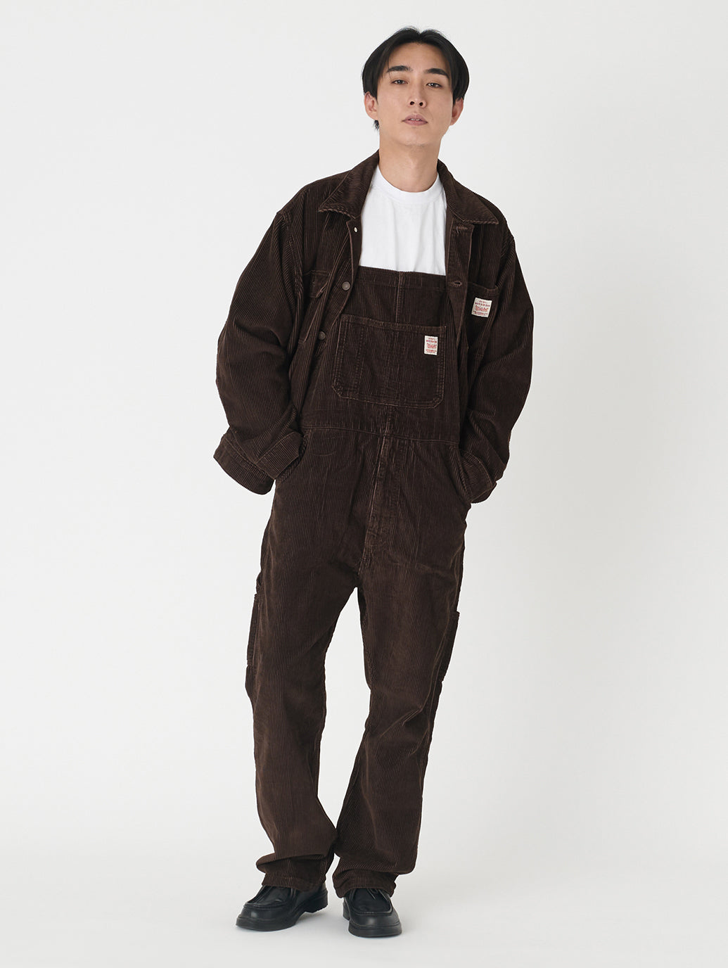 WORKWEAR SUNRISE トラッカージャケット ブラウン BLACK COFFEE