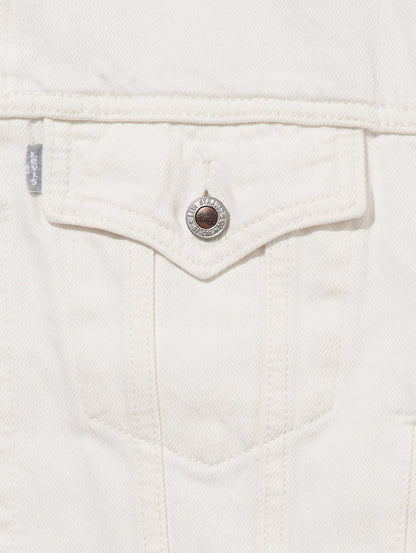 SILVERTAB™ フーデッド トラッカージャケット ホワイト RINSE