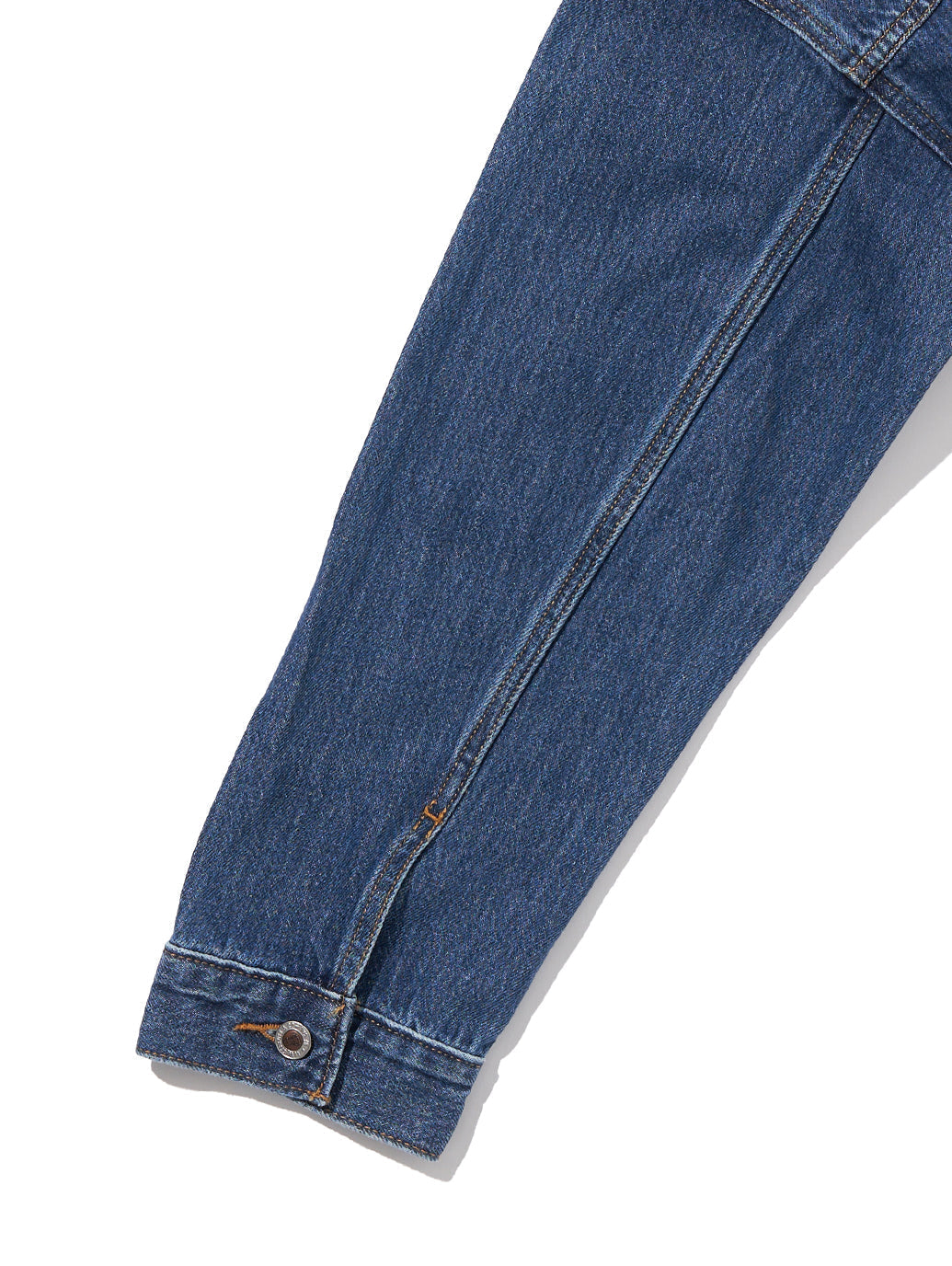 SILVERTAB™ フーデッド トラッカージャケット ミディアムインディゴ STONEWASH