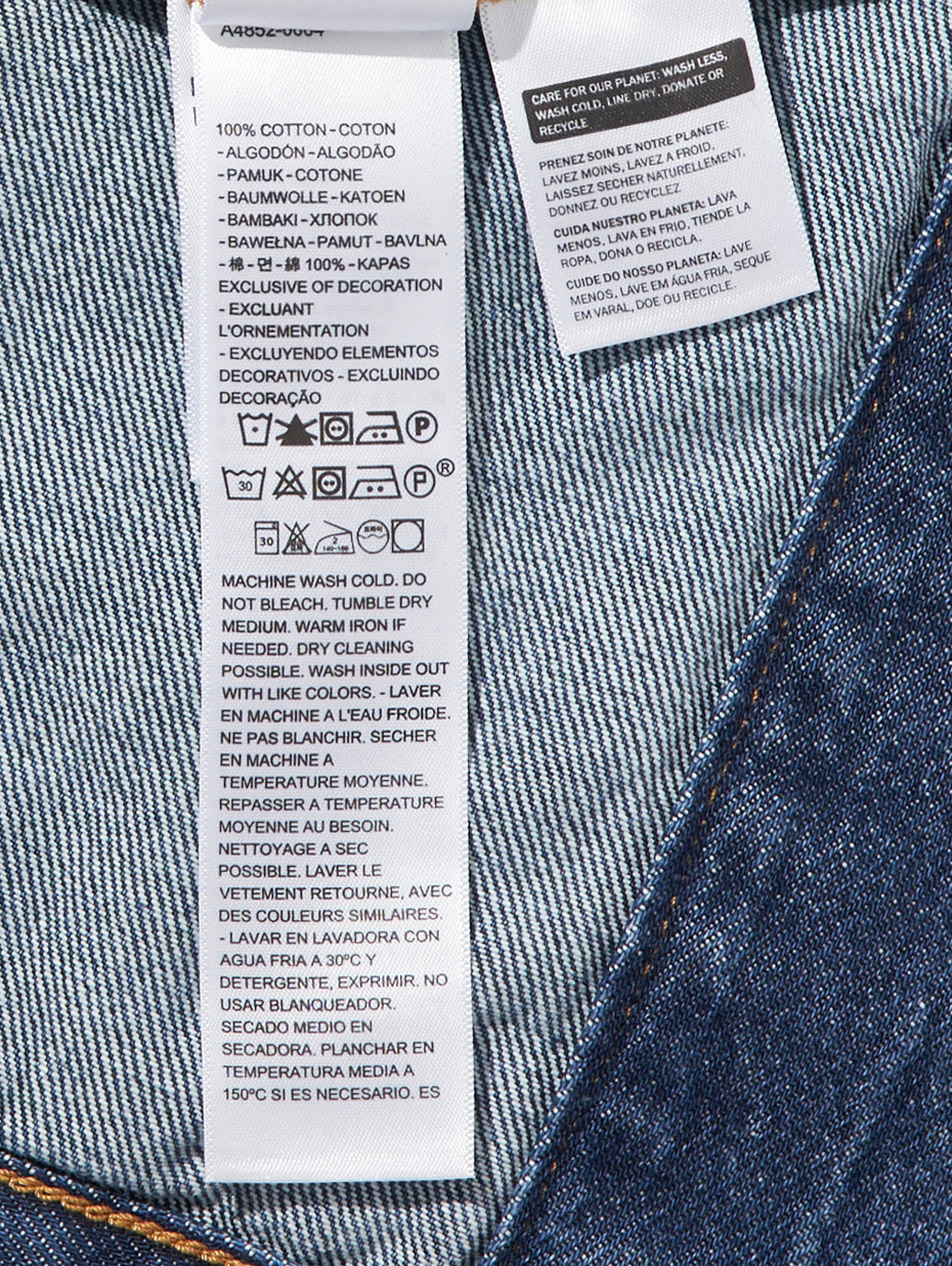 SILVERTAB™ フーデッド トラッカージャケット ミディアムインディゴ STONEWASH