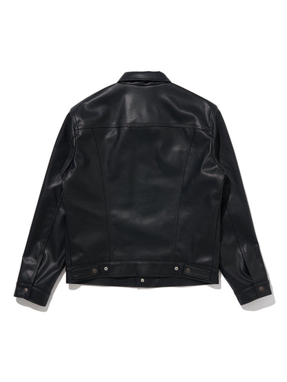 JAPAN LIMITED LEATHER TRUCKER JACKET