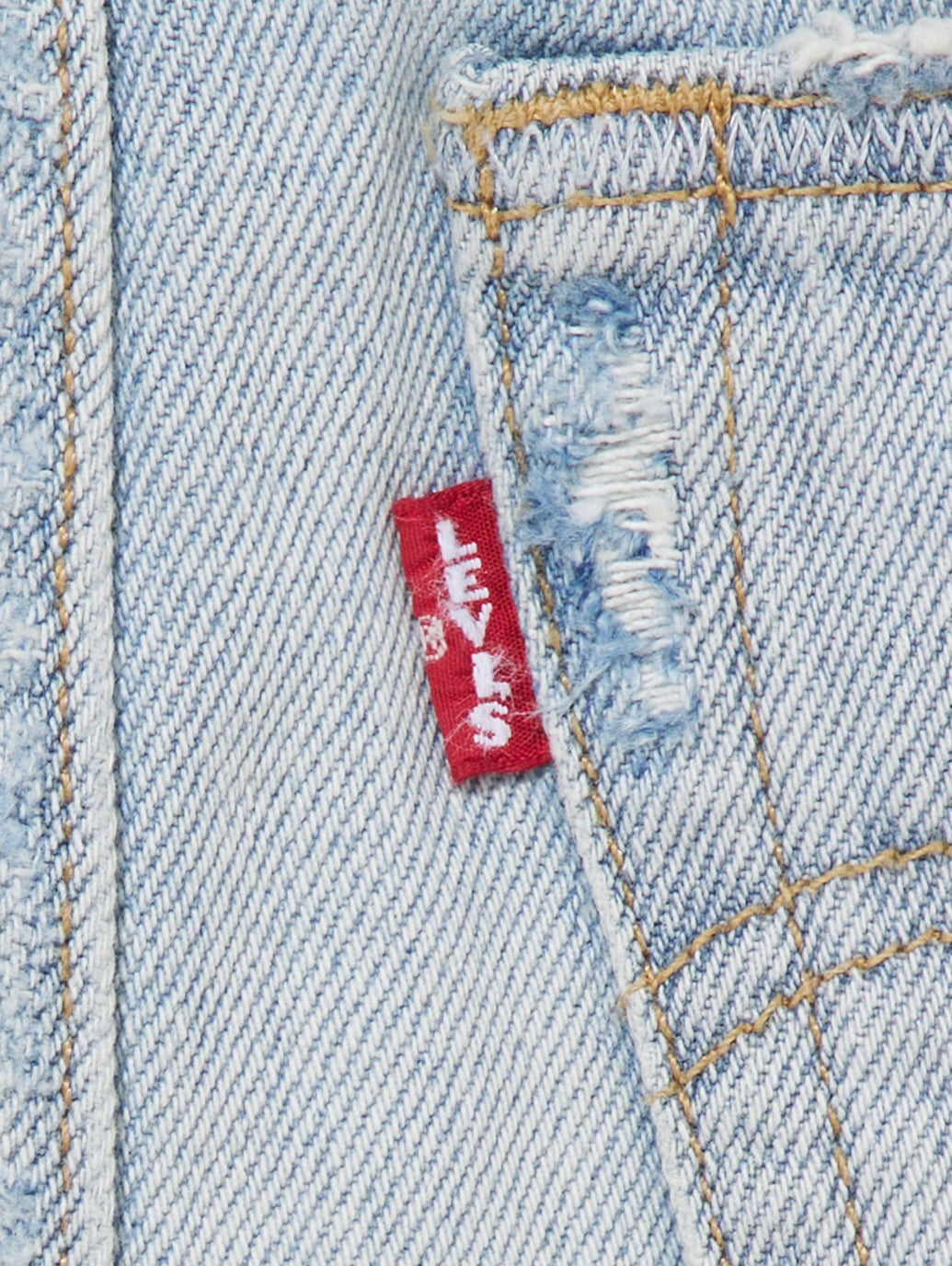 Levi’s® X ERL ミニスカート ライトインディゴ