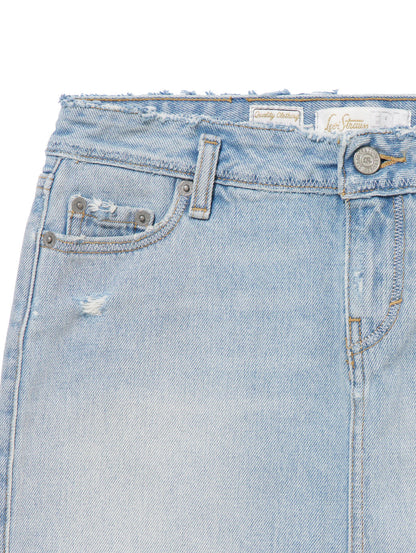 Levi’s® X ERL ミニスカート ライトインディゴ