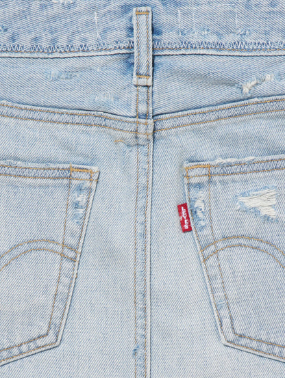 Levi’s® X ERL ミニスカート ライトインディゴ