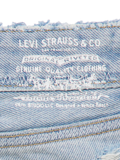 Levi’s® X ERL ミニスカート ライトインディゴ