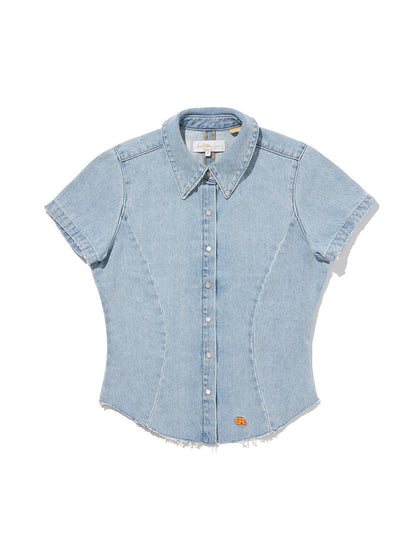 Levi’s® X ERL デニムシャツ ミディアムインディゴ