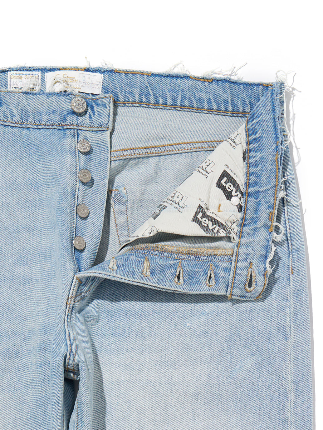 Levi’s® X ERL 501® スプリット ジーンズ ミディアムインディゴ