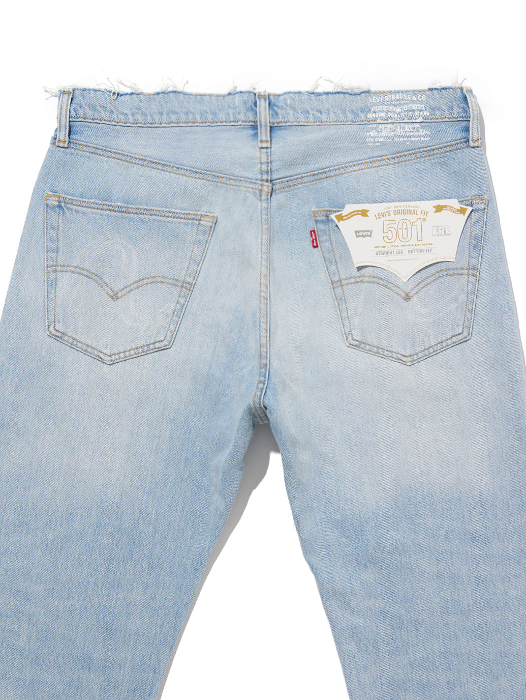 Levi’s® X ERL 501® スプリット ジーンズ ミディアムインディゴ