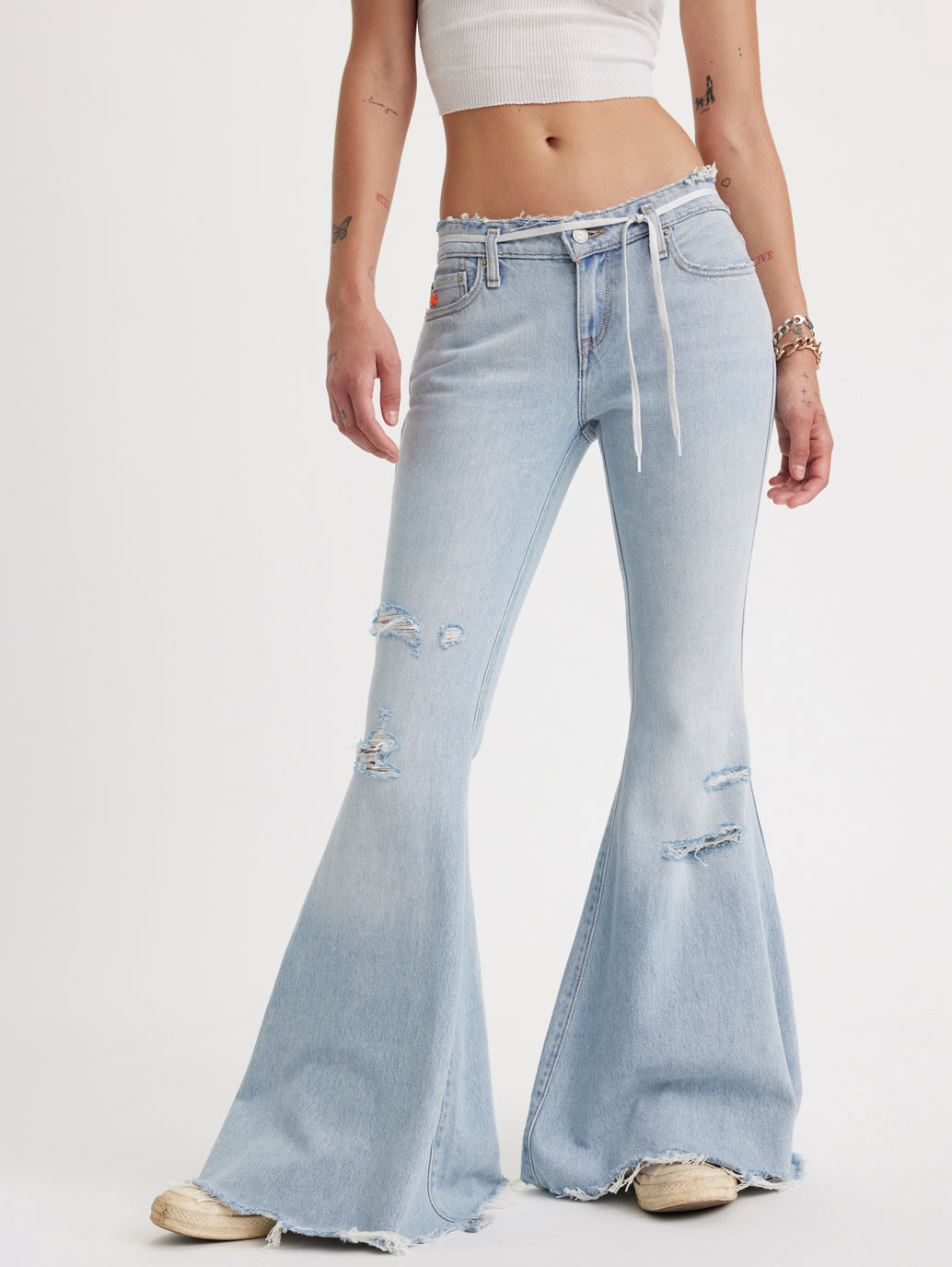 Levi’s® X ERL フレア ライトインディゴ