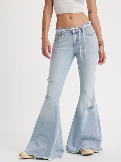 Levi’s® X ERL フレア ライトインディゴ