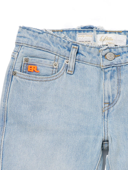 Levi’s® X ERL フレア ライトインディゴ