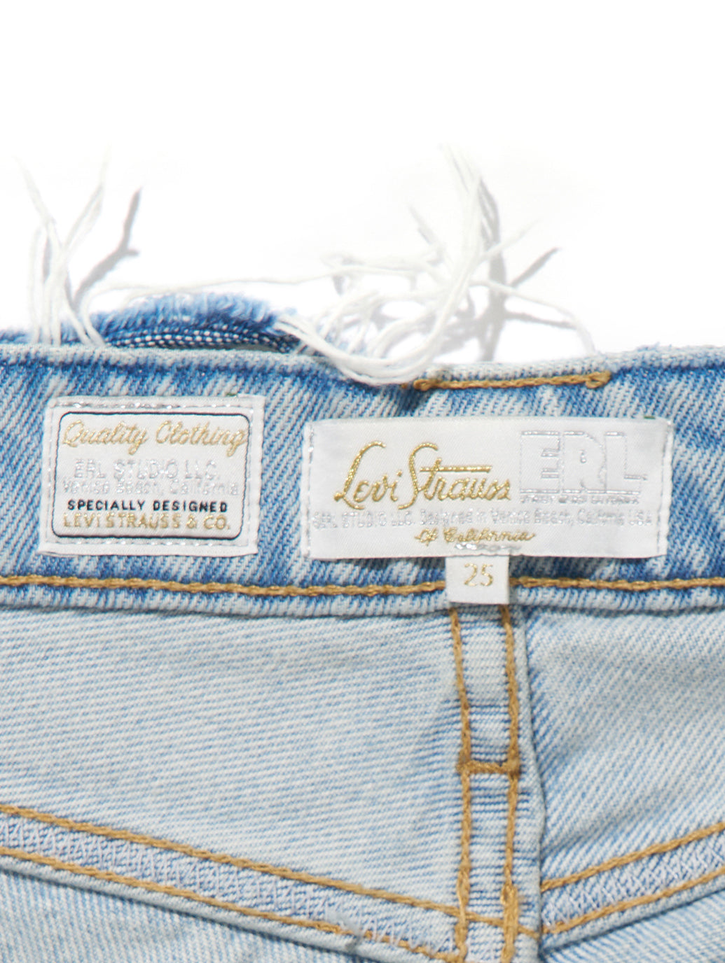 Levi’s® X ERL フレア ライトインディゴ