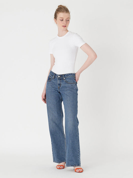 LOW LOOSE ミディアムインディゴ REAL RECOGNIZE