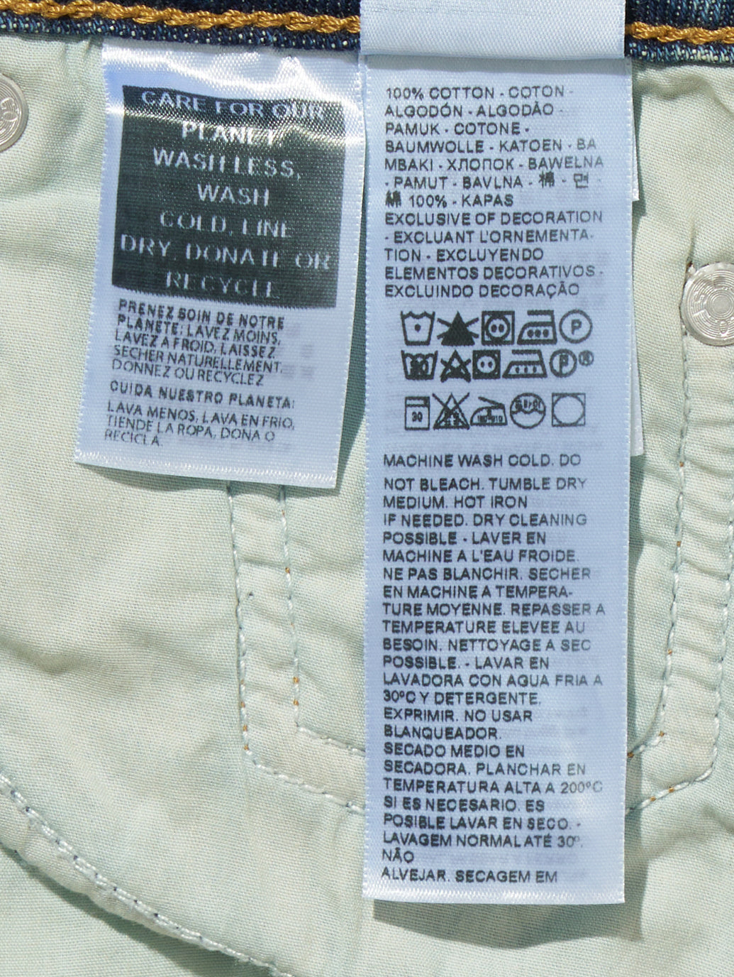 LOW LOOSE ダークインディゴ LIVING THE GOOD