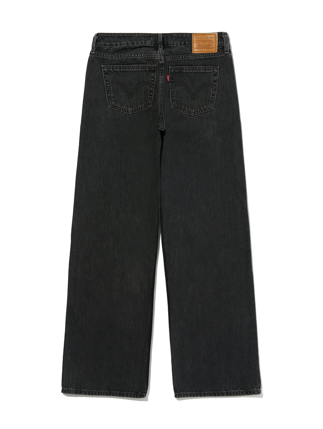 LOW LOOSE ジーンズ ブラック