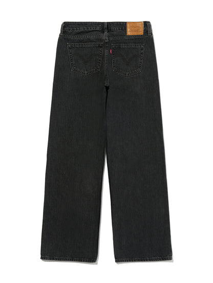 LOW LOOSE ジーンズ ブラック