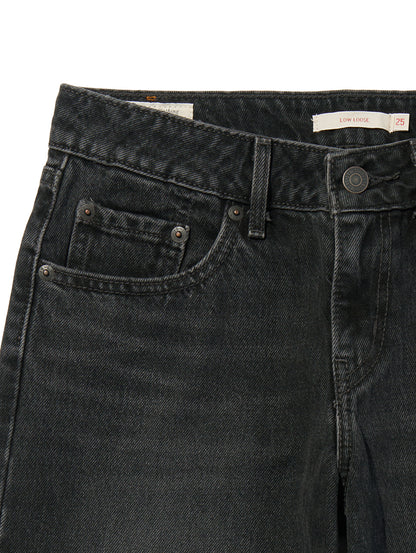 LOW LOOSE ジーンズ ブラック
