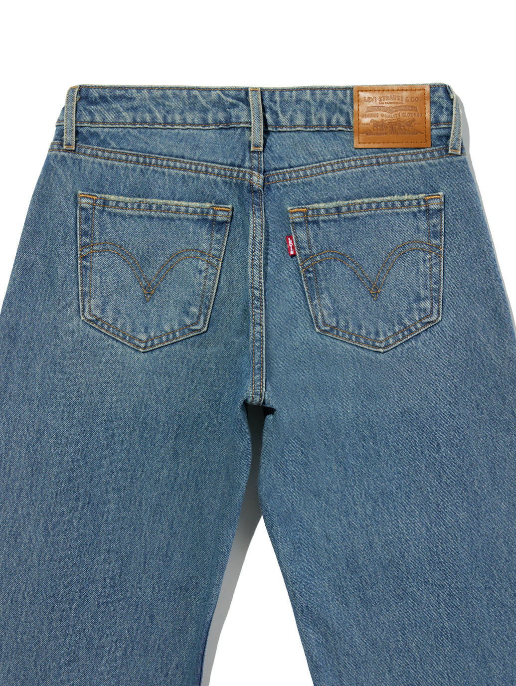 LOW LOOSE ジーンズ ライトインディゴ