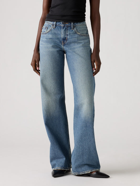 LOW LOOSE ジーンズ ライトインディゴ