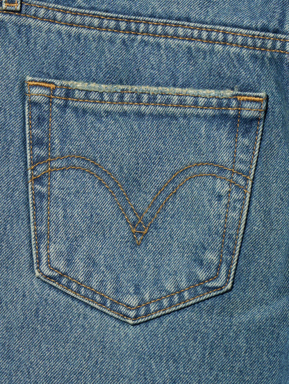 LOW LOOSE ジーンズ ライトインディゴ