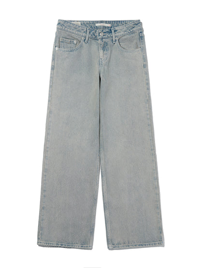 Low Loose ジーンズ ライトインディゴ