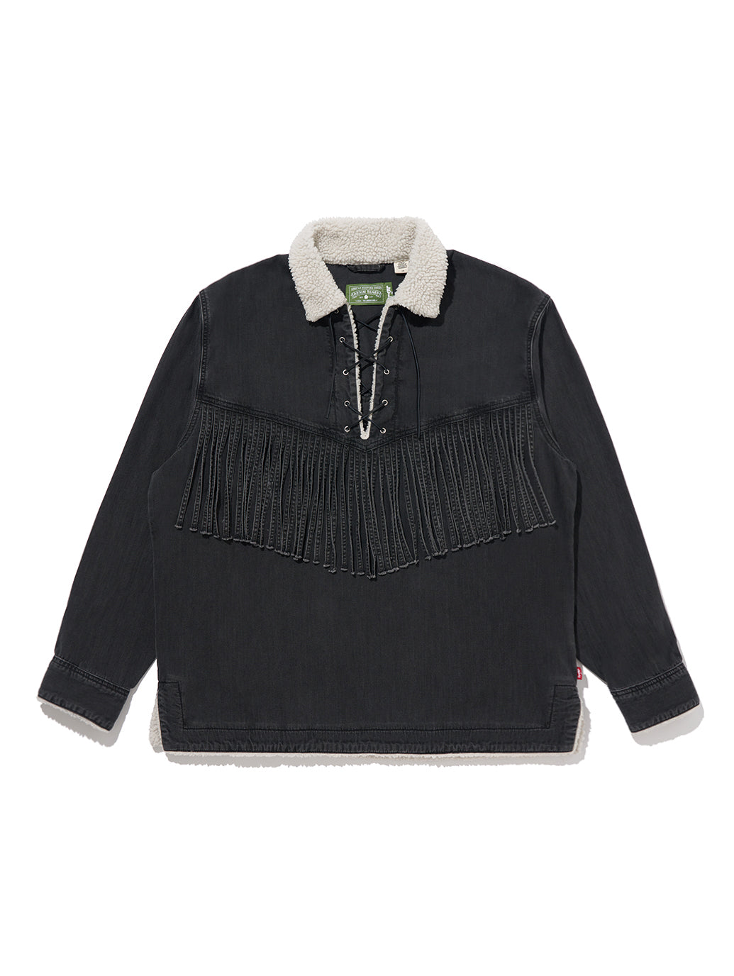 LEVI’S® X DENIM TEARS ポップオーバーシャツ ブラック