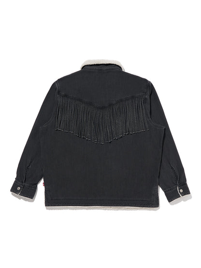 LEVI’S® X DENIM TEARS ポップオーバーシャツ ブラック