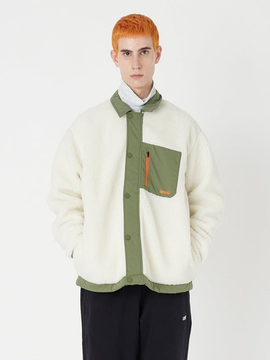 シェルパコーチジャケット ホワイト EGRET